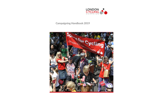 Cover of the 2019 LCC Campaigning Handbook