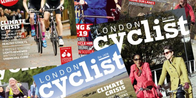 LCC London Cyclist magazine covers
