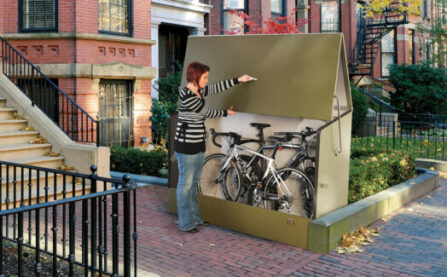 Protect a Cycle bike storage shed